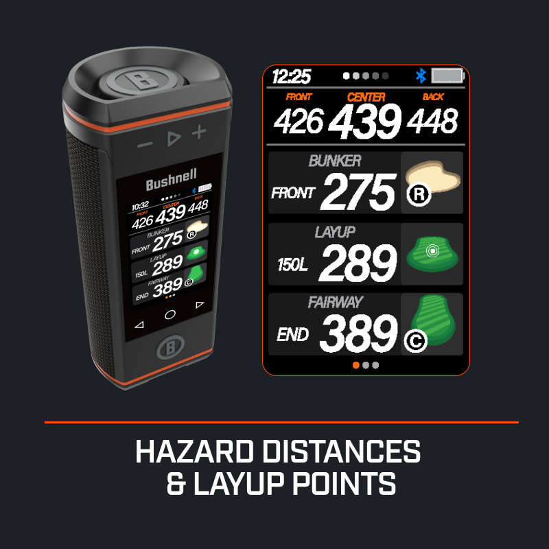 Altavoz Bushnell Golf Wingman HD GPS